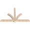 Ekena Millwork Redmond Smooth Timber Gable Bracket, Douglas Fir, 96"W x 64"H x 5 1/2"D x 5 1/2"F, 16/12 Pitch GBW096X64X0606RED00SDF - alternate 2